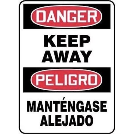 Accuform Office, Engraved Plastic, 3 in x 8 in PSG824YL